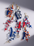 MLB Beaded Bag Charm - New York Yankees