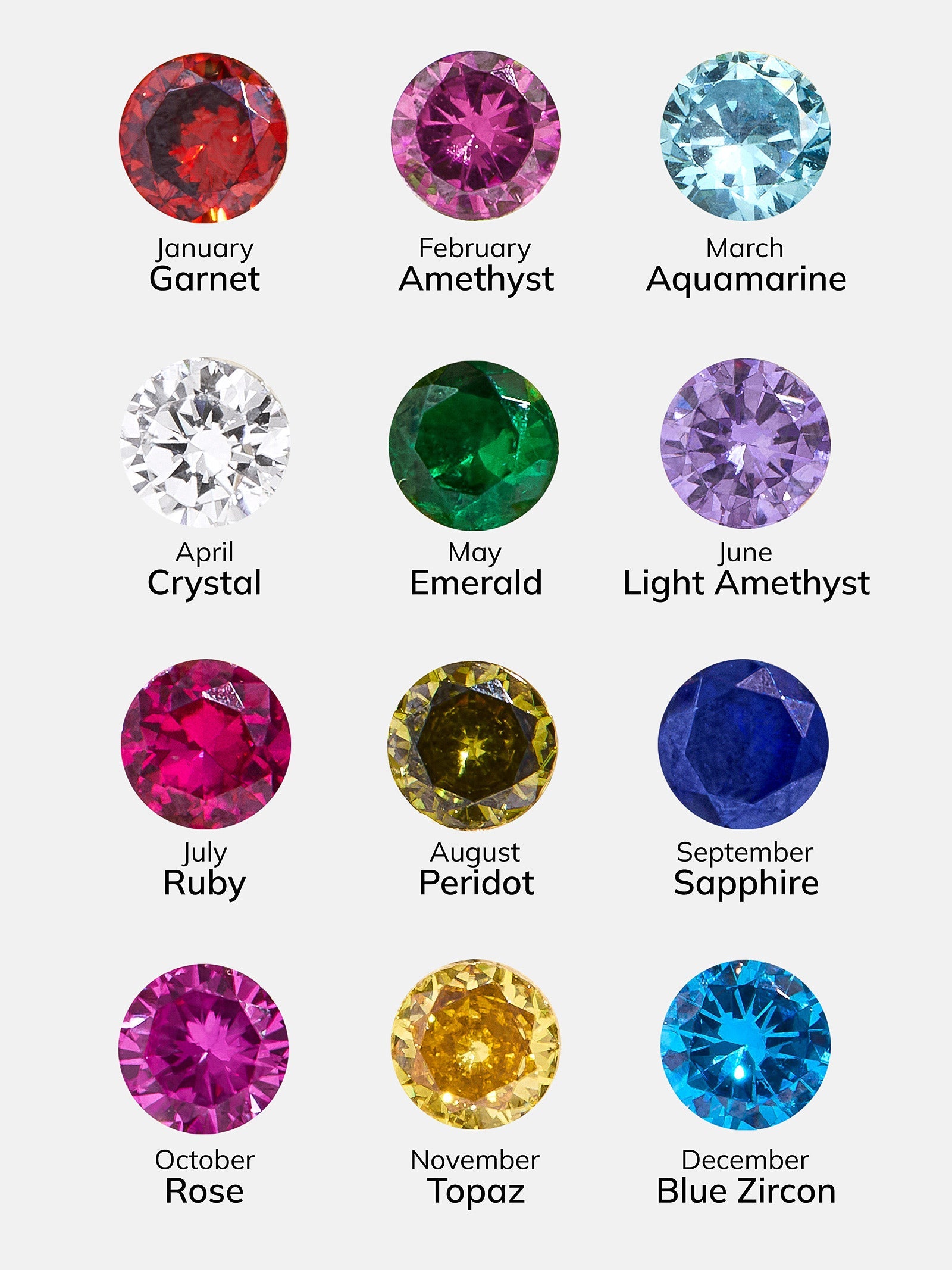 Toi et Moi Custom Birthstone Ring - Gold 6