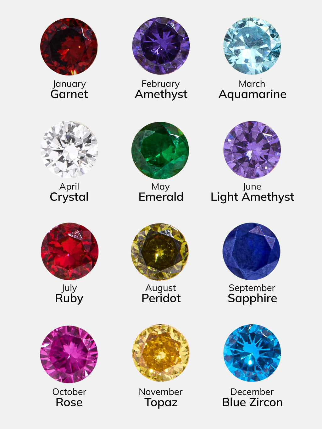 14K Gold Initial Birthstone Custom Bracelet - Sapphire