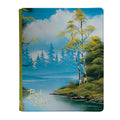 Bob Ross Lakeside Path 360 Card Binder Zip