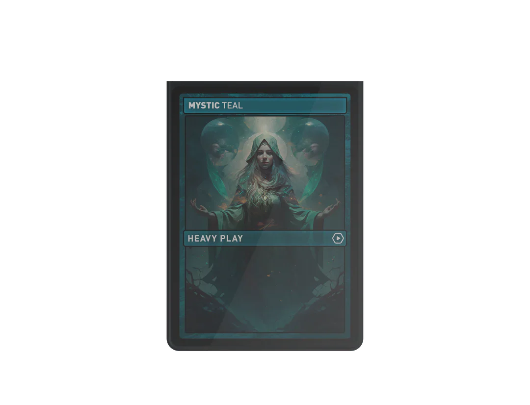 Heavy Play Curv Sleeves Standard 100 Ct Mystic Teal