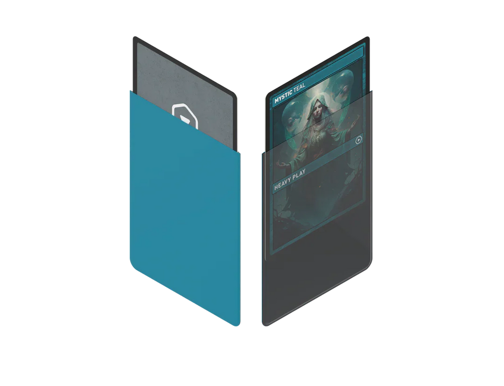 Heavy Play Curv Sleeves Standard 100 Ct Mystic Teal