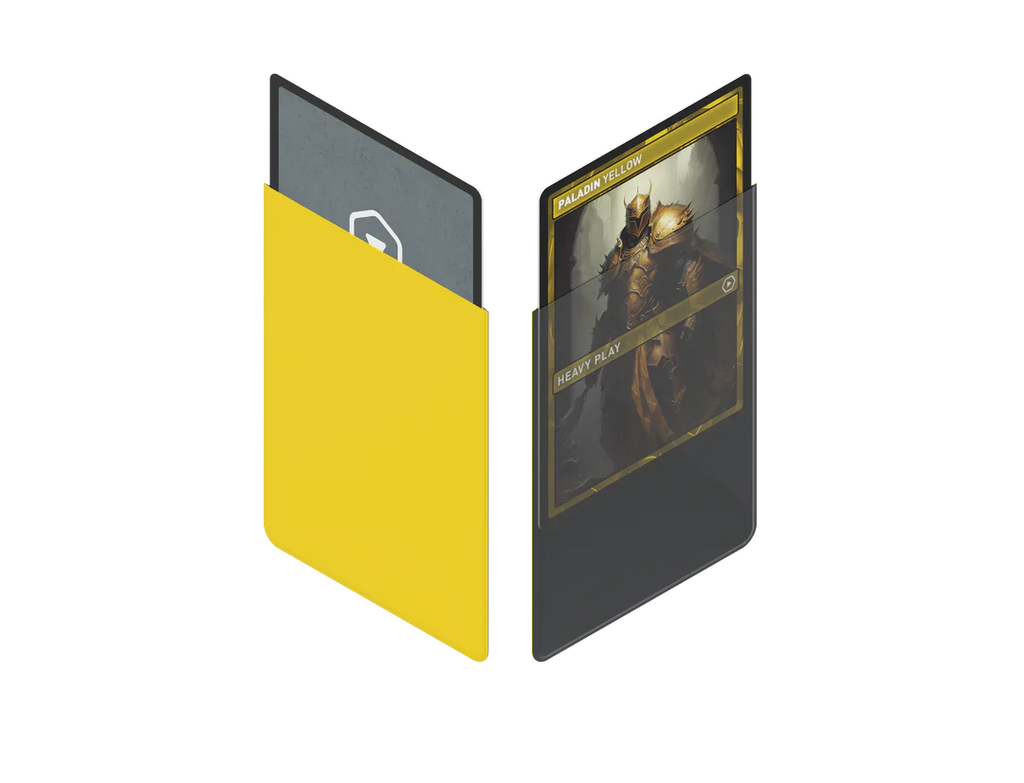 Heavy Play Curv Sleeves Standard 100 Ct Paladin Yellow