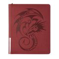 Dragon Shield Blood Red 360 Card Binder Zipster
