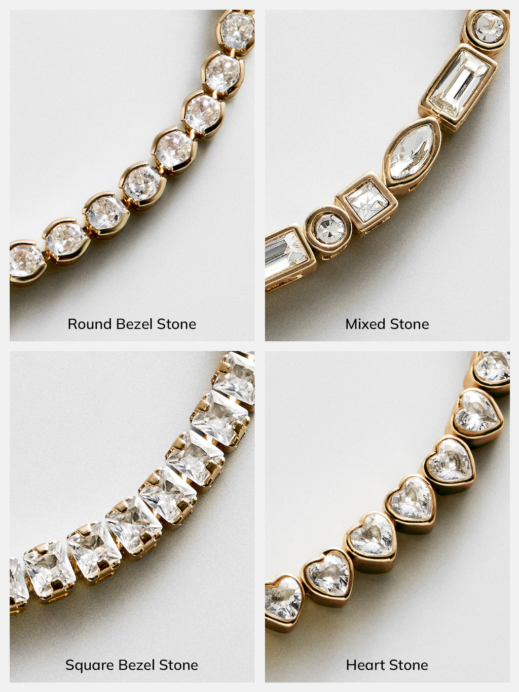 Brooke Tennis Bracelet - Mixed Stones