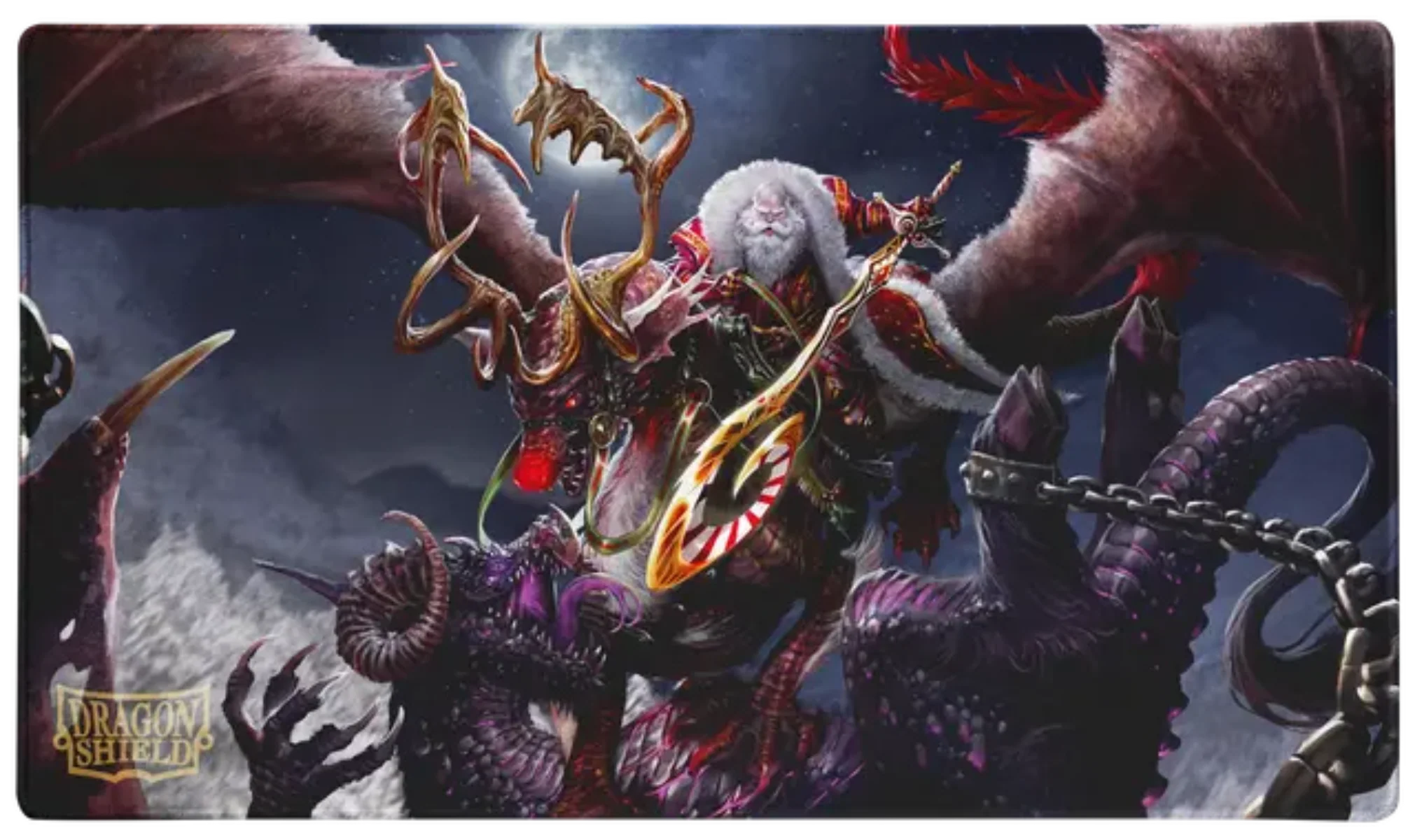 MTG Dragon Shield Christmas 2022 Playmat + Tube