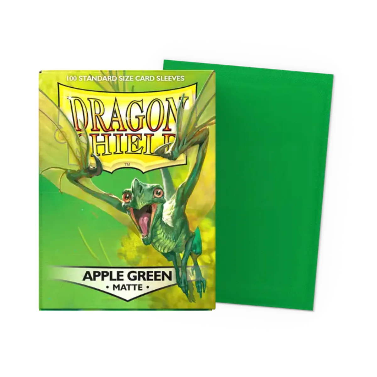 Dragon Shield Game Sleeves 100ct - Matte Apple Green Standard