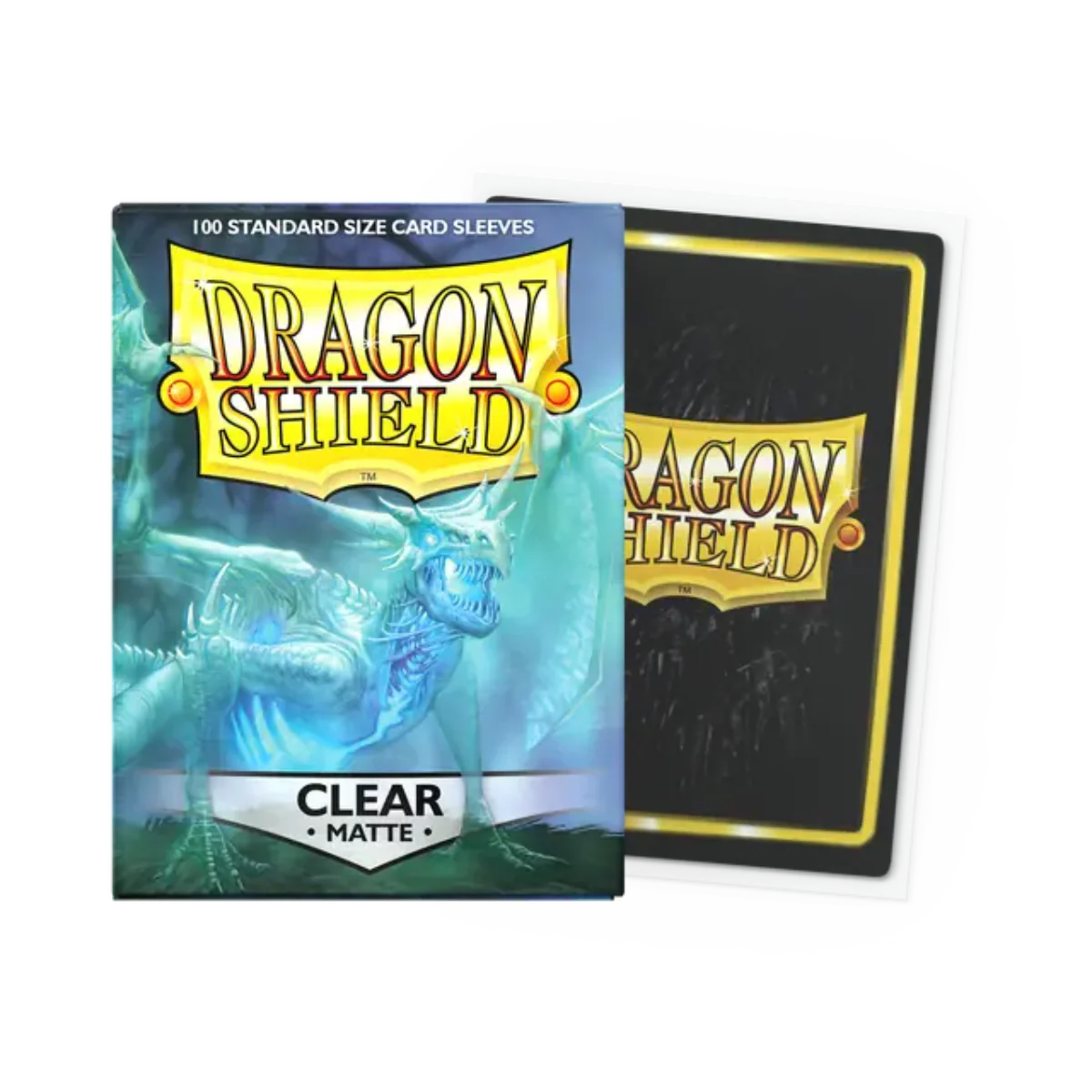 Dragon Shield Game Sleeves 100ct - Matte Clear Standard