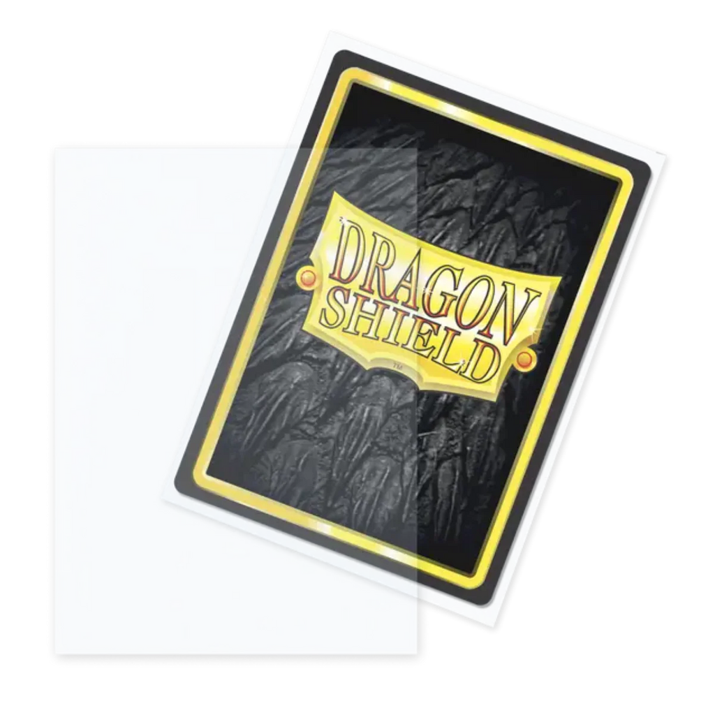 Dragon Shield Game Sleeves 100ct - Matte Clear Outer Standard