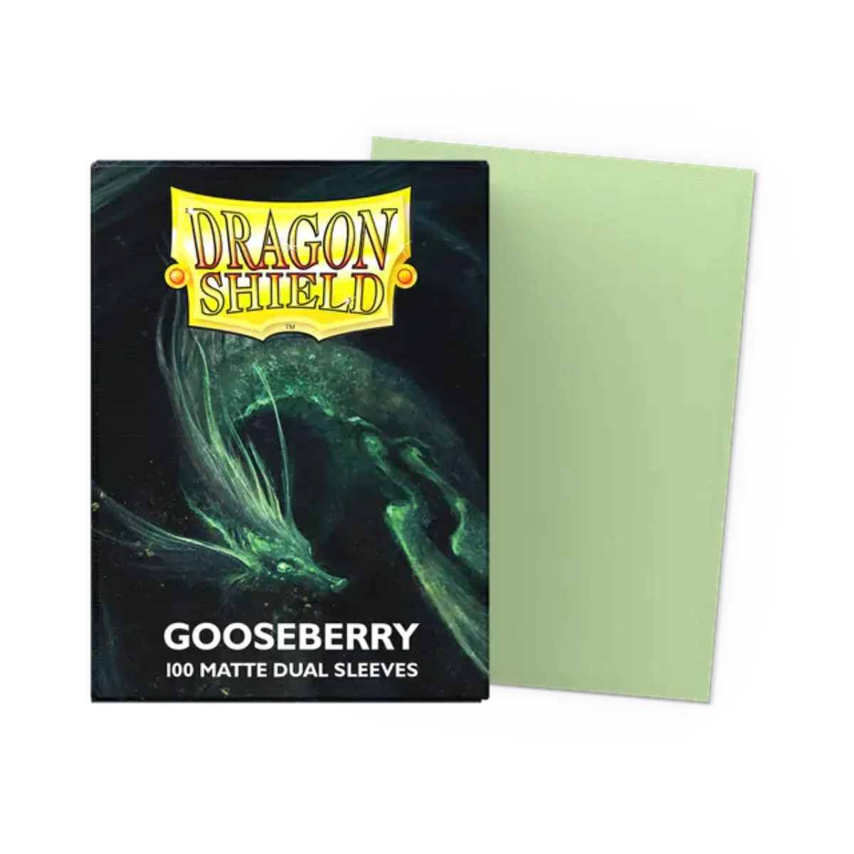 Dragon Shield Game Sleeves 100ct - Matte Dual Gooseberry Standard