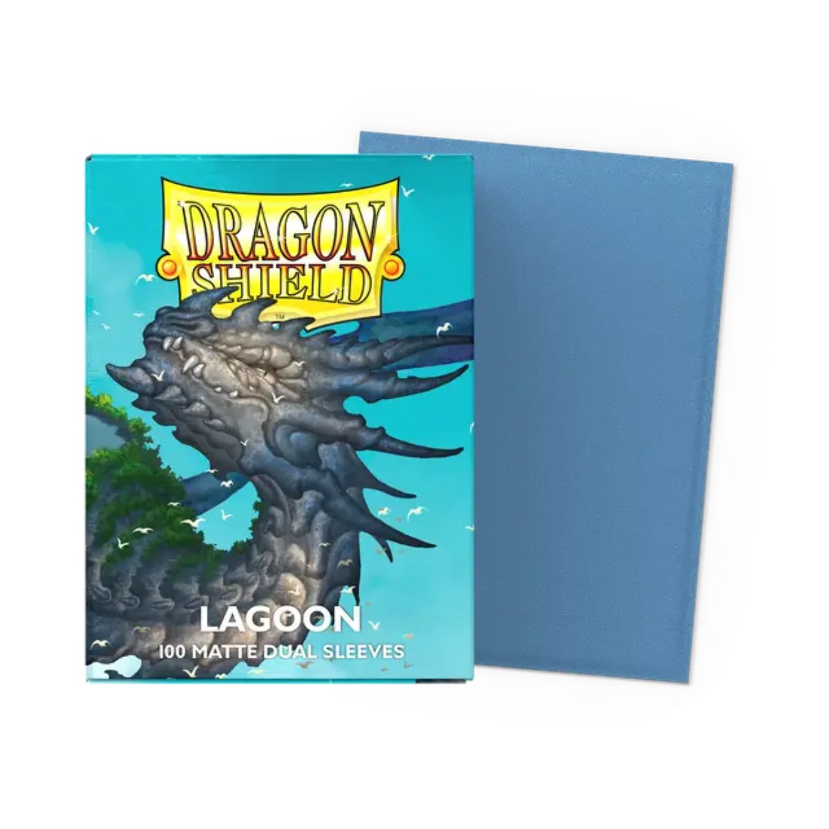 Dragon Shield Game Sleeves 100ct - Matte Dual Lagoon Standard