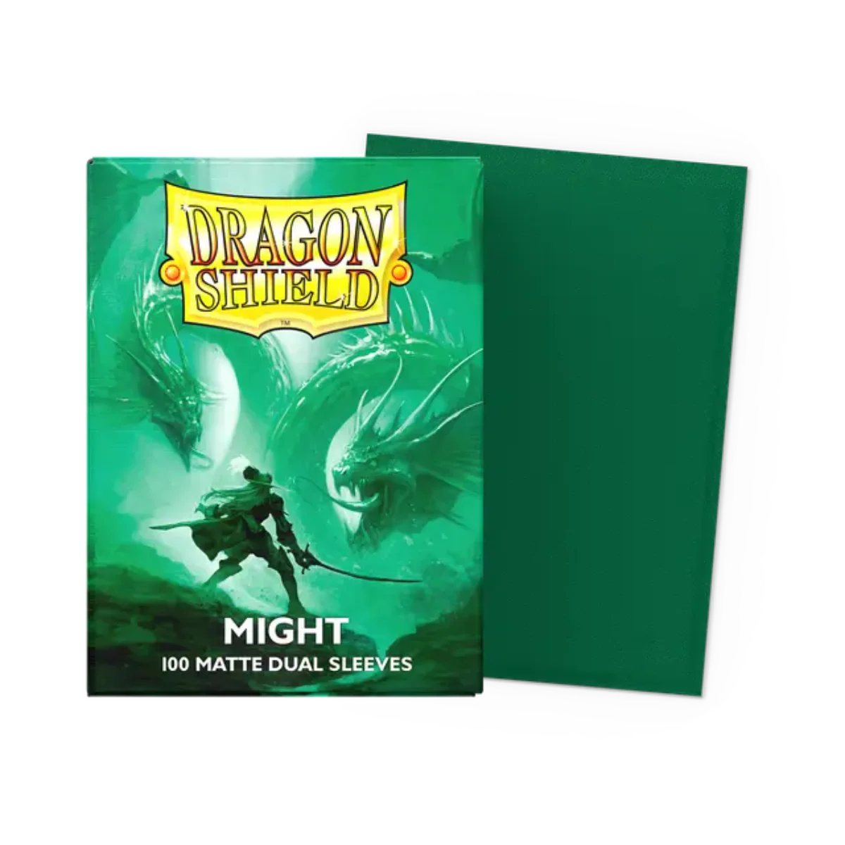 Dragon Shield Game Sleeves 100ct - Matte Dual Might Standard