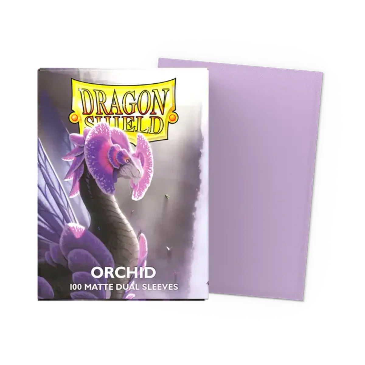 Dragon Shield Game Sleeves 100ct - Matte Dual Orchid Standard
