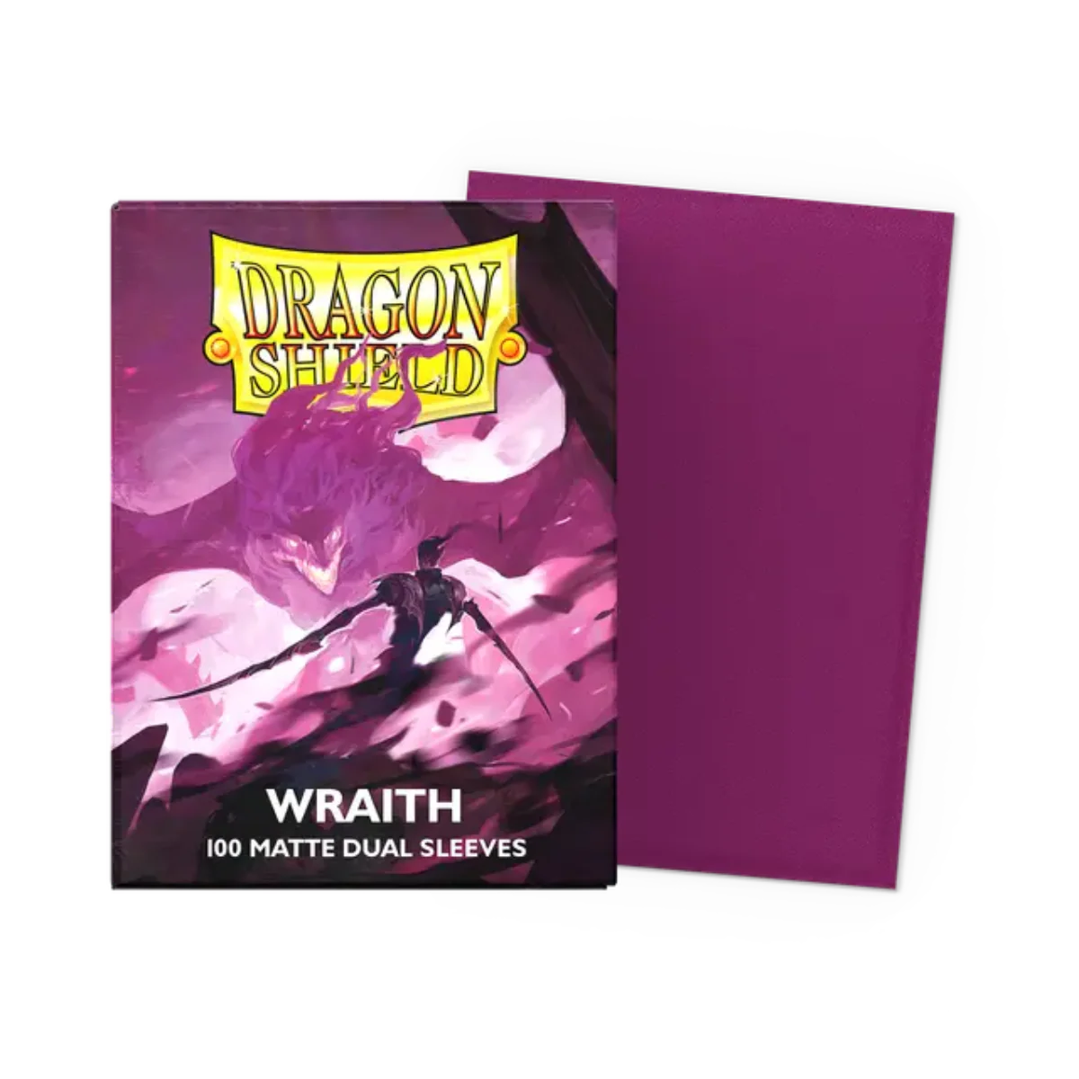 Dragon Shield Game Sleeves 100ct - Matte Dual Wraith Standard