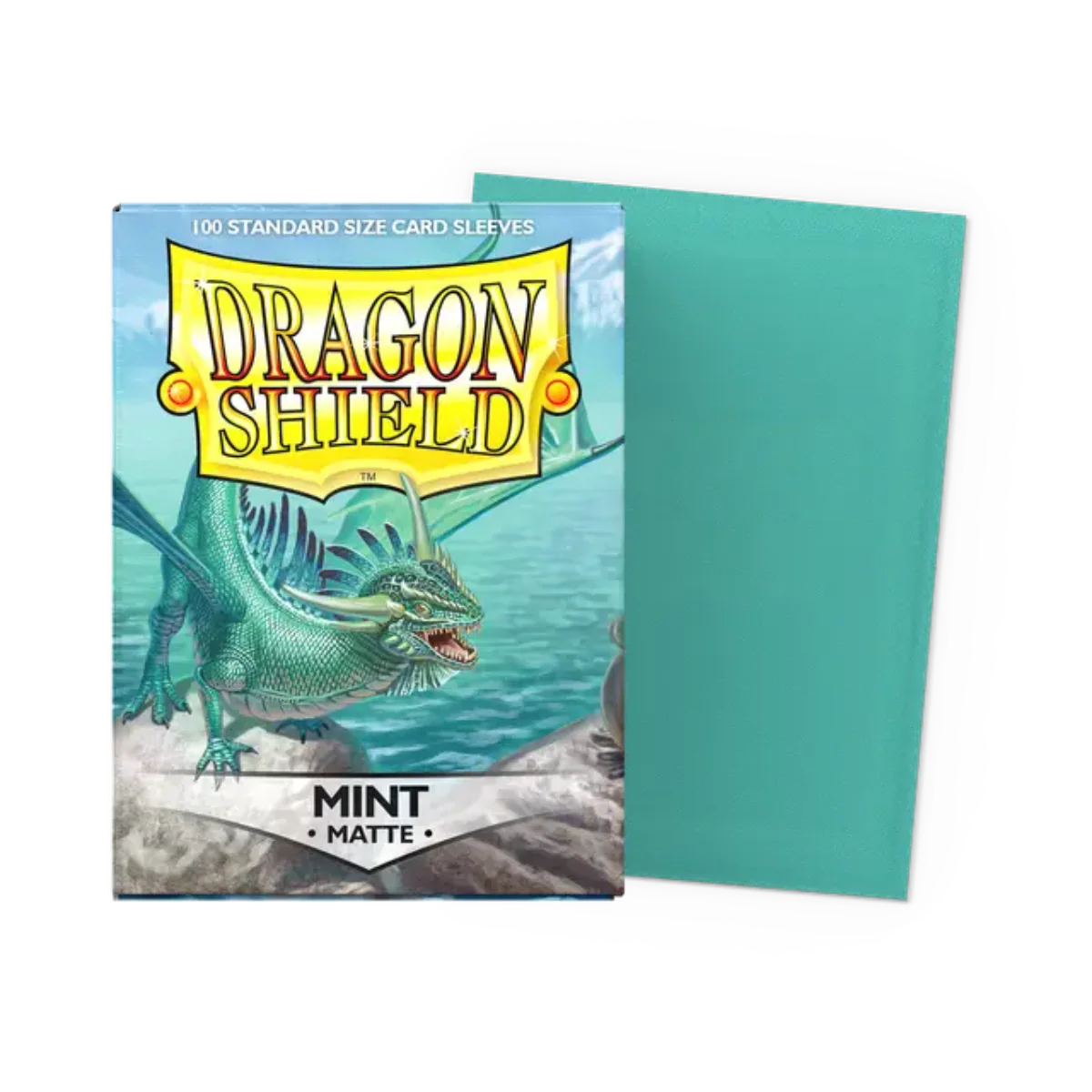 Dragon Shield Game Sleeves 100ct - Matte Mint Standard