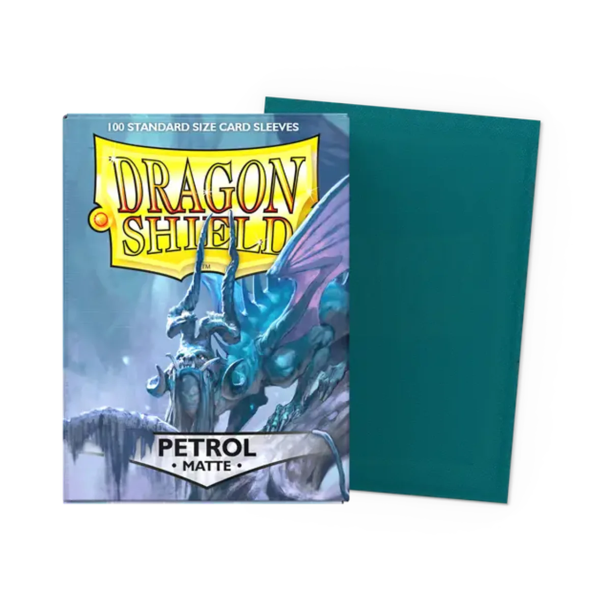 Dragon Shield Game Sleeves 100ct - Matte Petrol Standard
