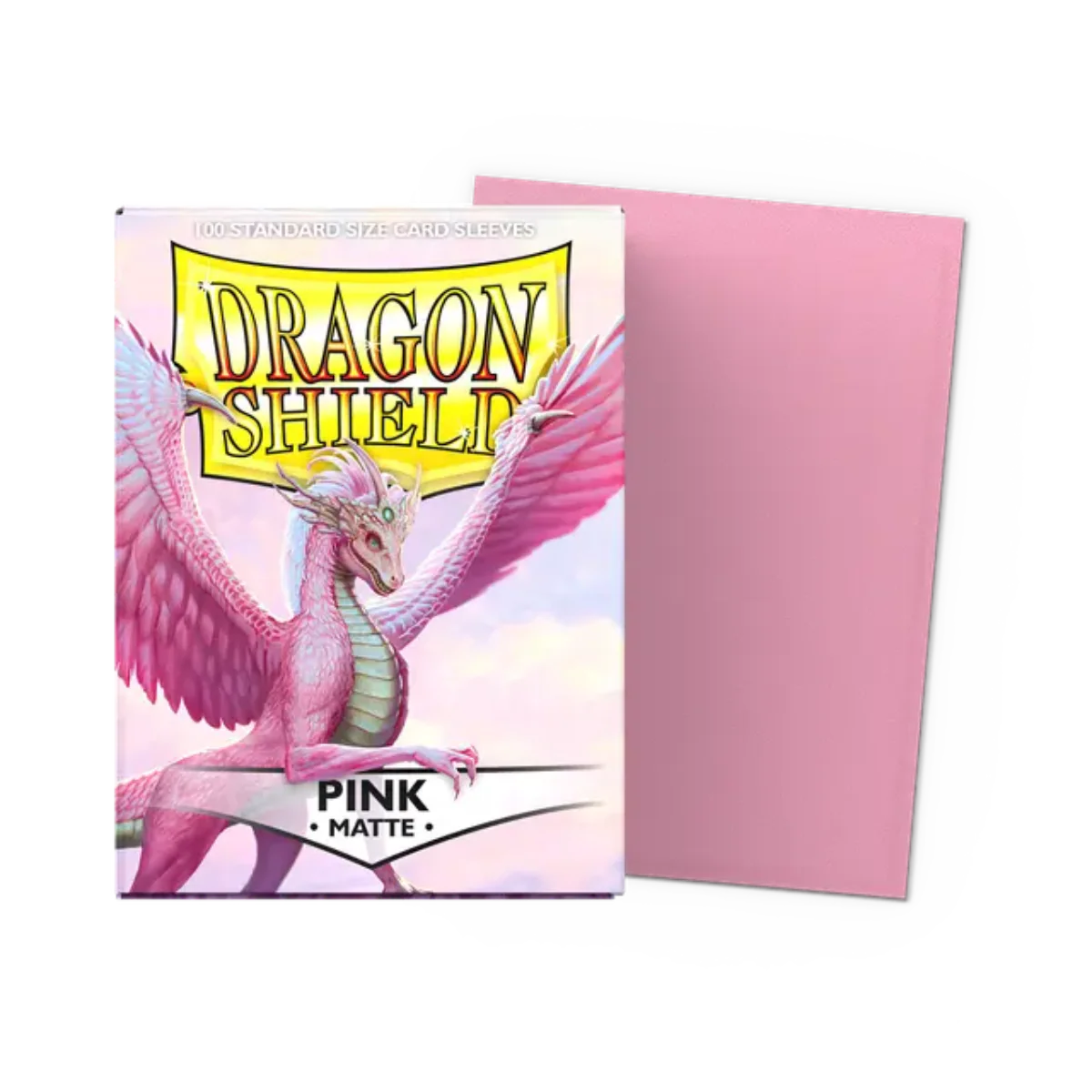 Dragon Shield Game Sleeves 100ct - Matte Pink Standard