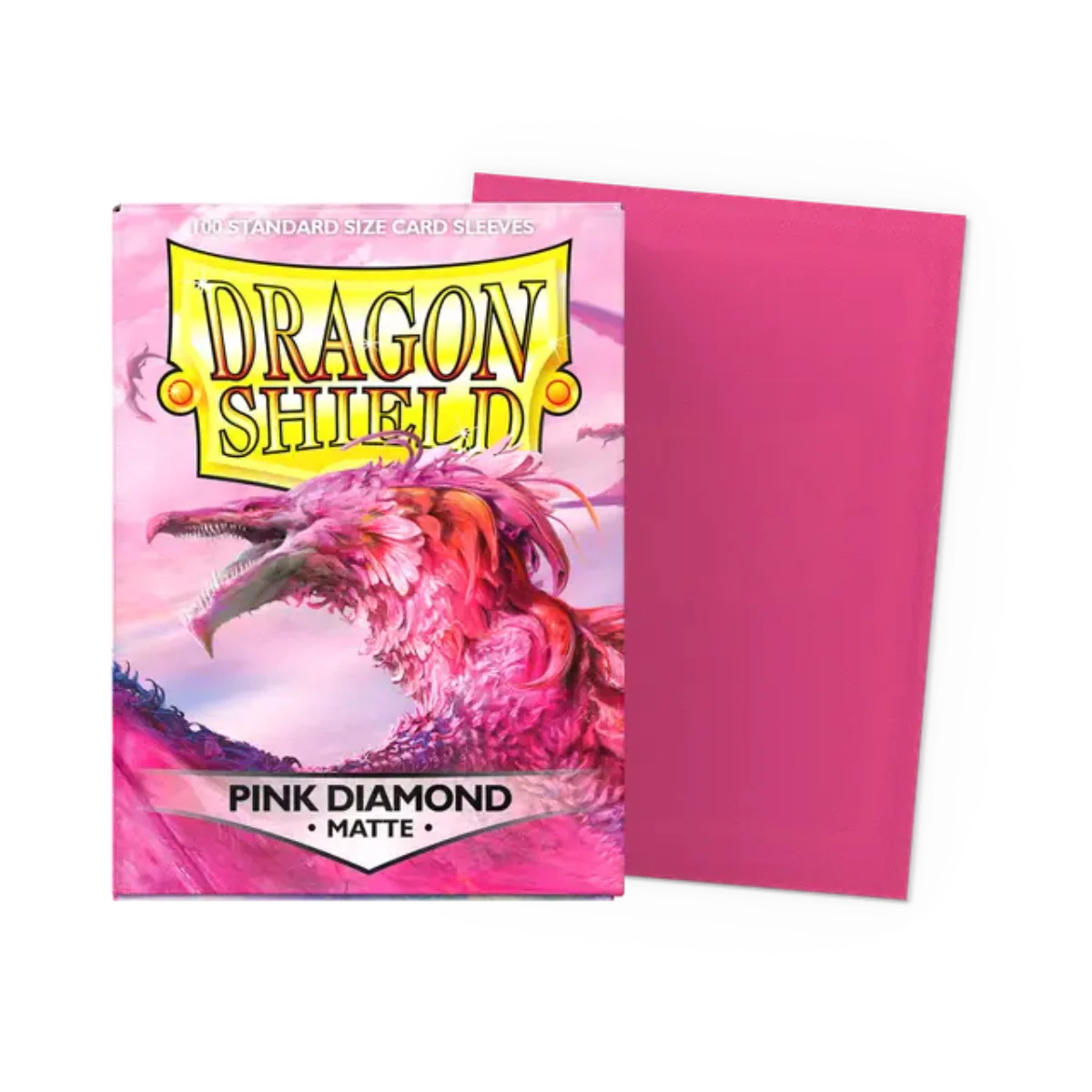 Dragon Shield Game Sleeves 100ct - Matte Pink Diamond Standard