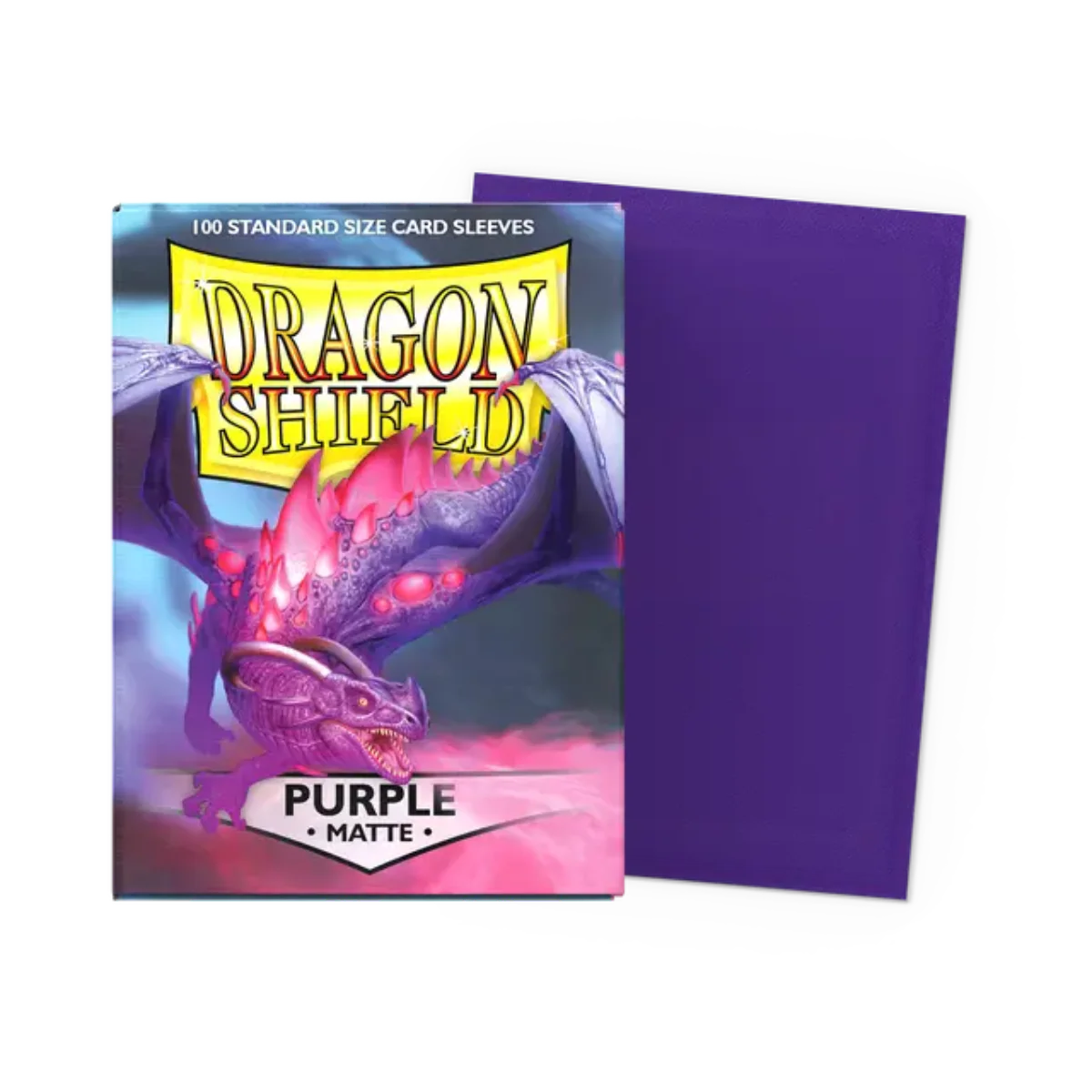 Dragon Shield Game Sleeves 100ct - Matte Purple Standard