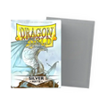 Dragon Shield Game Sleeves 100ct - Matte Silver Standard