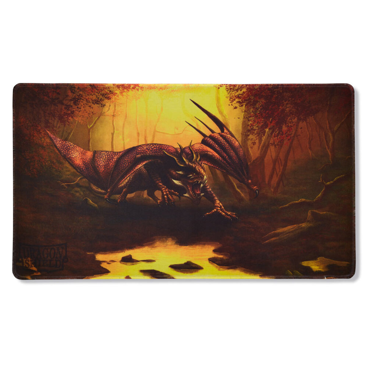 MTG Dragon Shield Teranha the Living Rock Playmat