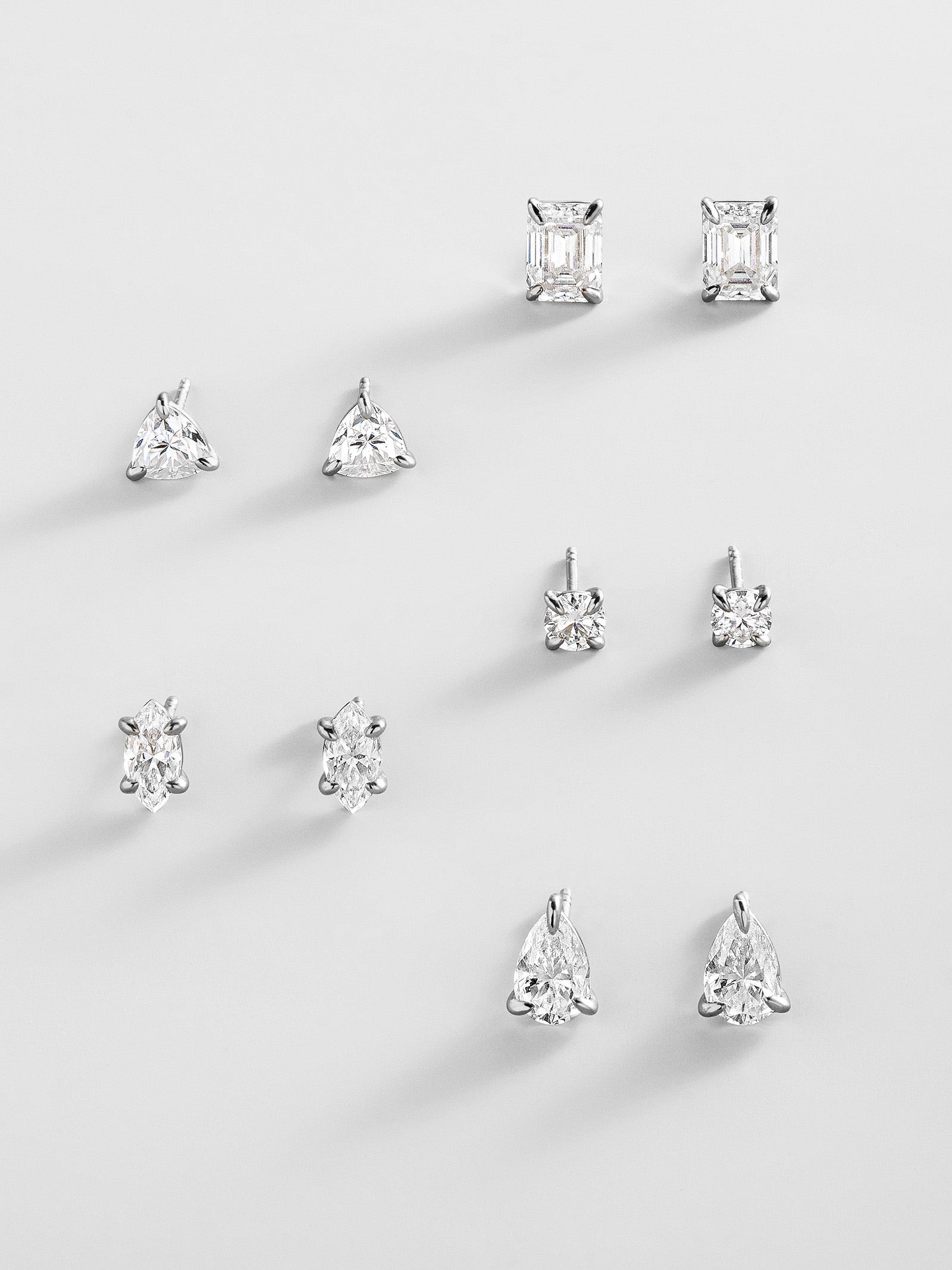 Debra 14K Gold Earrings - Pear Stone