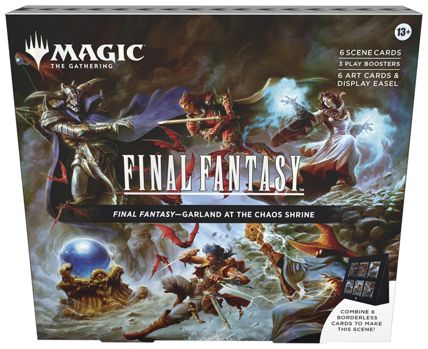 Final Fantasy Holiday Scene Box Display (Set of 4)