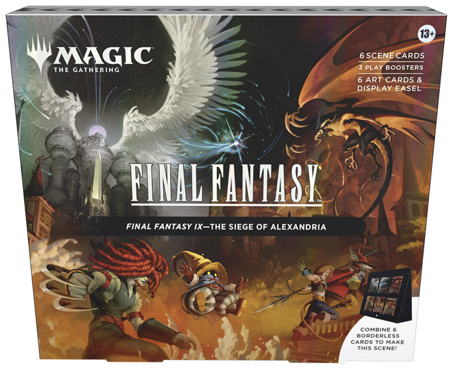 Final Fantasy IX The Siege of Alexandria Holiday Scene Box