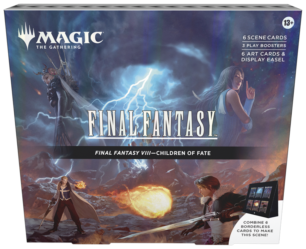 Final Fantasy Holiday Scene Box Display (Set of 4)