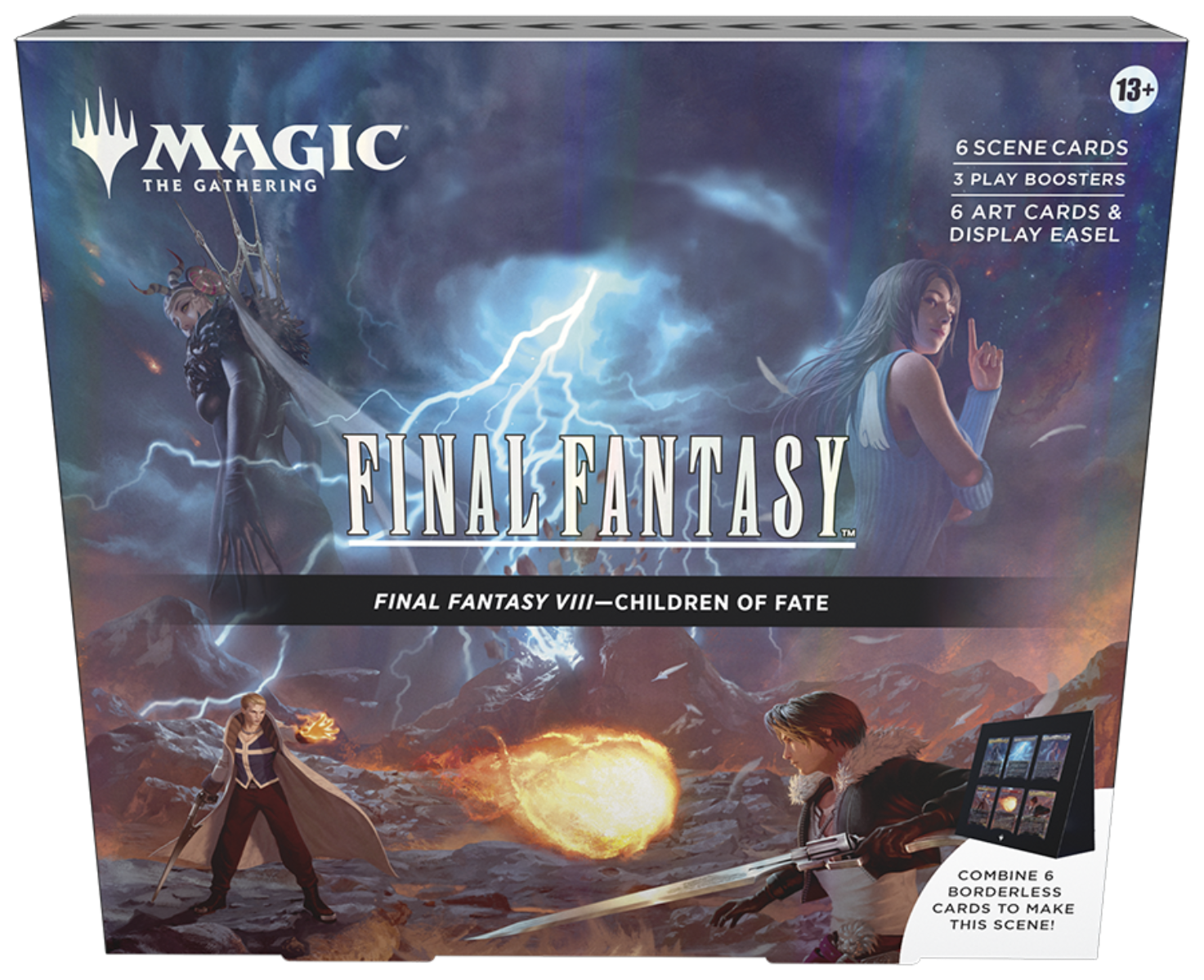 Final Fantasy Holiday Scene Box Display (Set of 4)