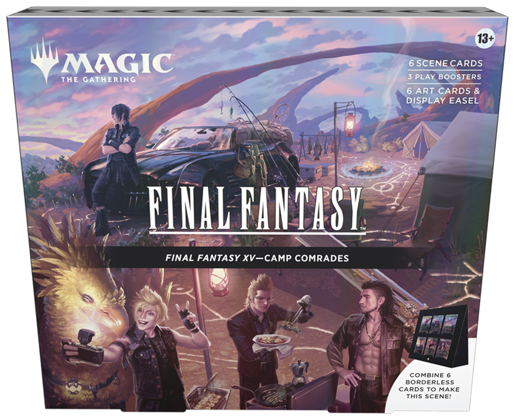 Final Fantasy Holiday Scene Box Display (Set of 4)