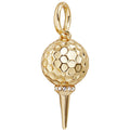 Golf Cluster Charm
