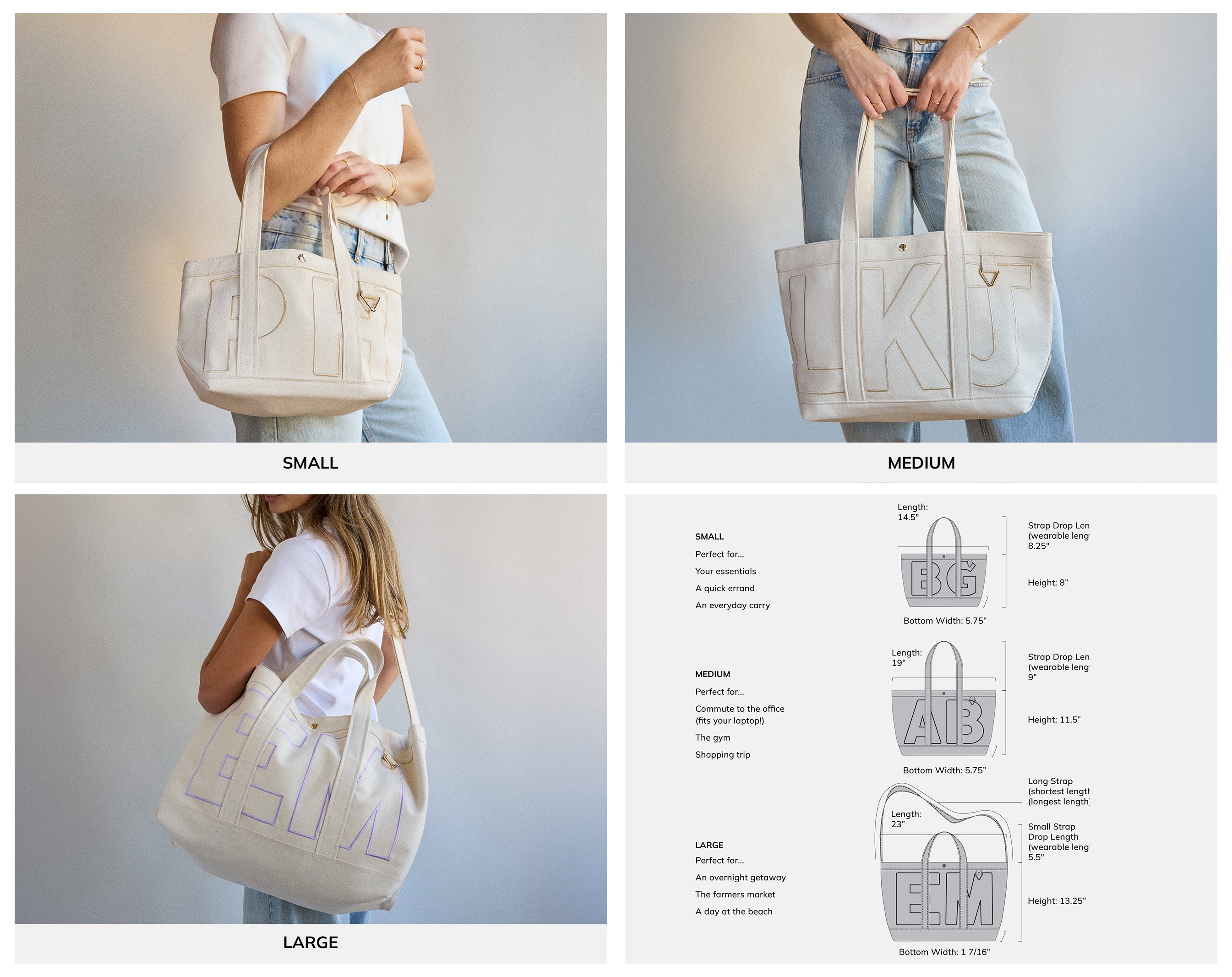 Solid Custom Alpha Tote - Pistachio Green