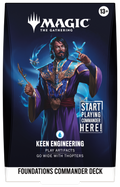 Foundations Keen Engineering Commander Deck - Preorder