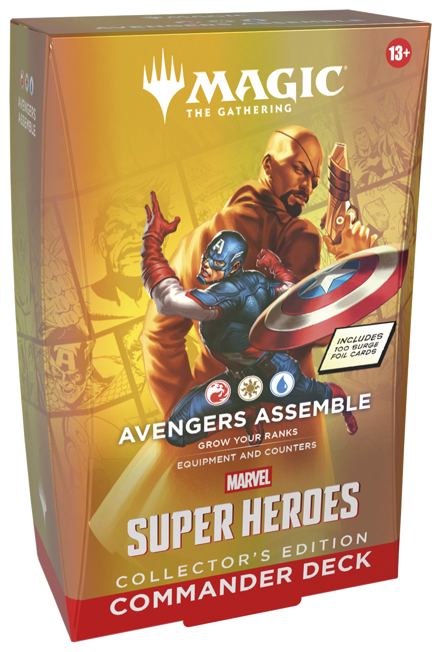 Marvel Super Heroes Avengers Assemble Collector's Edition Commander Deck