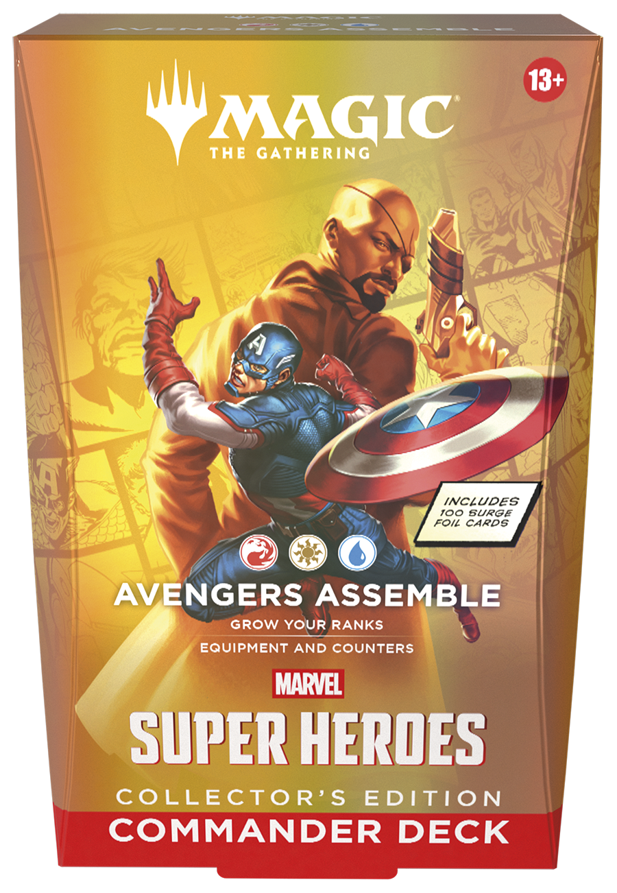 Marvel Super Heroes Avengers Assemble Collector's Edition Commander Deck