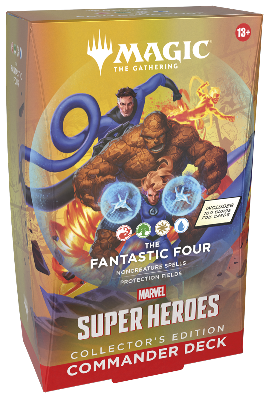 Marvel Super Heroes Fantastic Four Collector's Edition Commander Deck