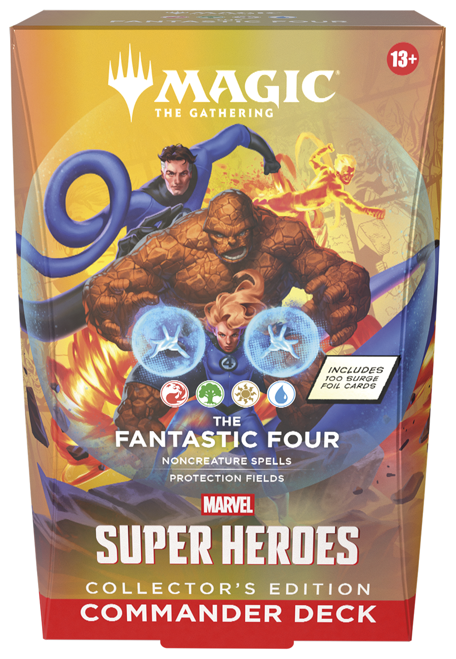 Marvel Super Heroes Fantastic Four Collector's Edition Commander Deck