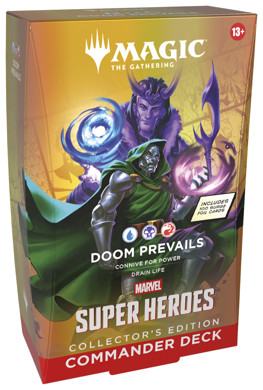 Marvel Super Heroes Doom Prevails Collector's Edition Commander Deck