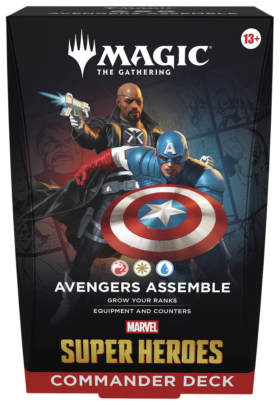 Marvel Super Heroes Avengers Assemble Commander Deck