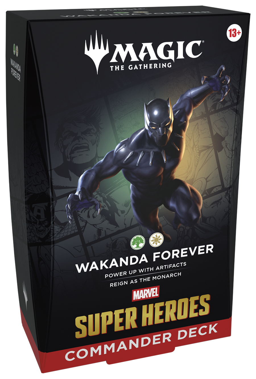 Marvel Super Heroes Wakanda Forever Commander Deck