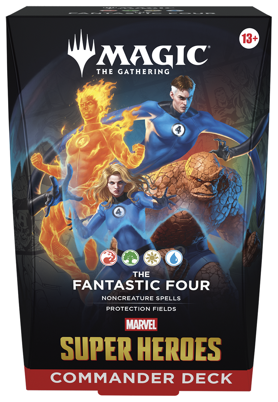 Marvel Super Heroes Fantastic Four Commander Deck