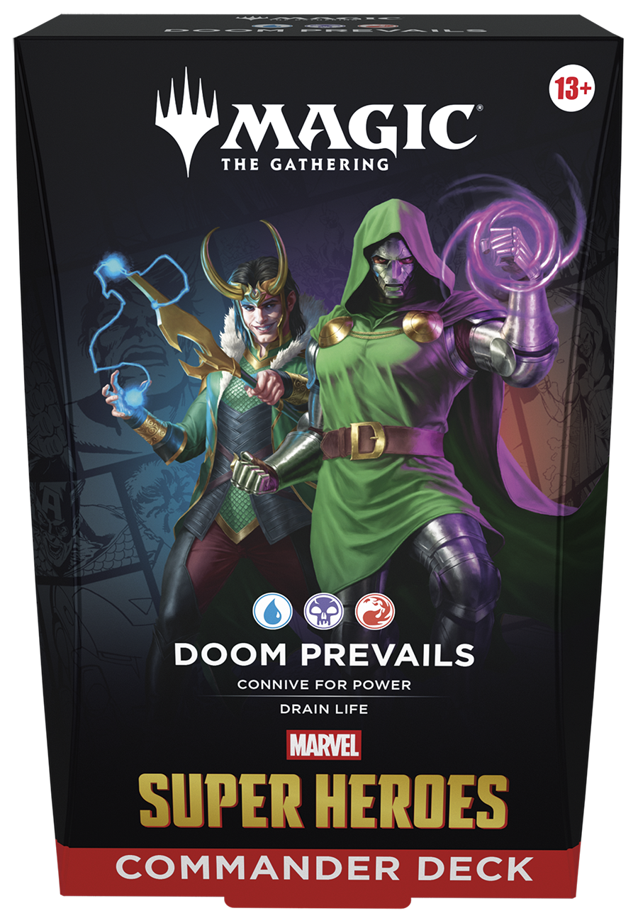 Marvel Super Heroes Doom Prevails Commander Deck