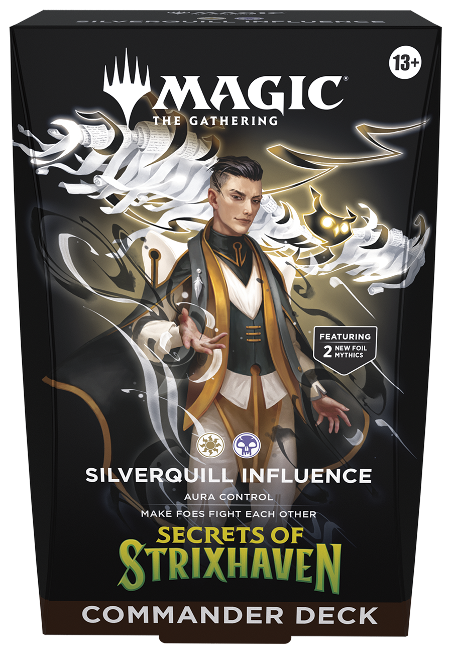 Secrets of Strixhaven Silverquill Influence Commander Deck