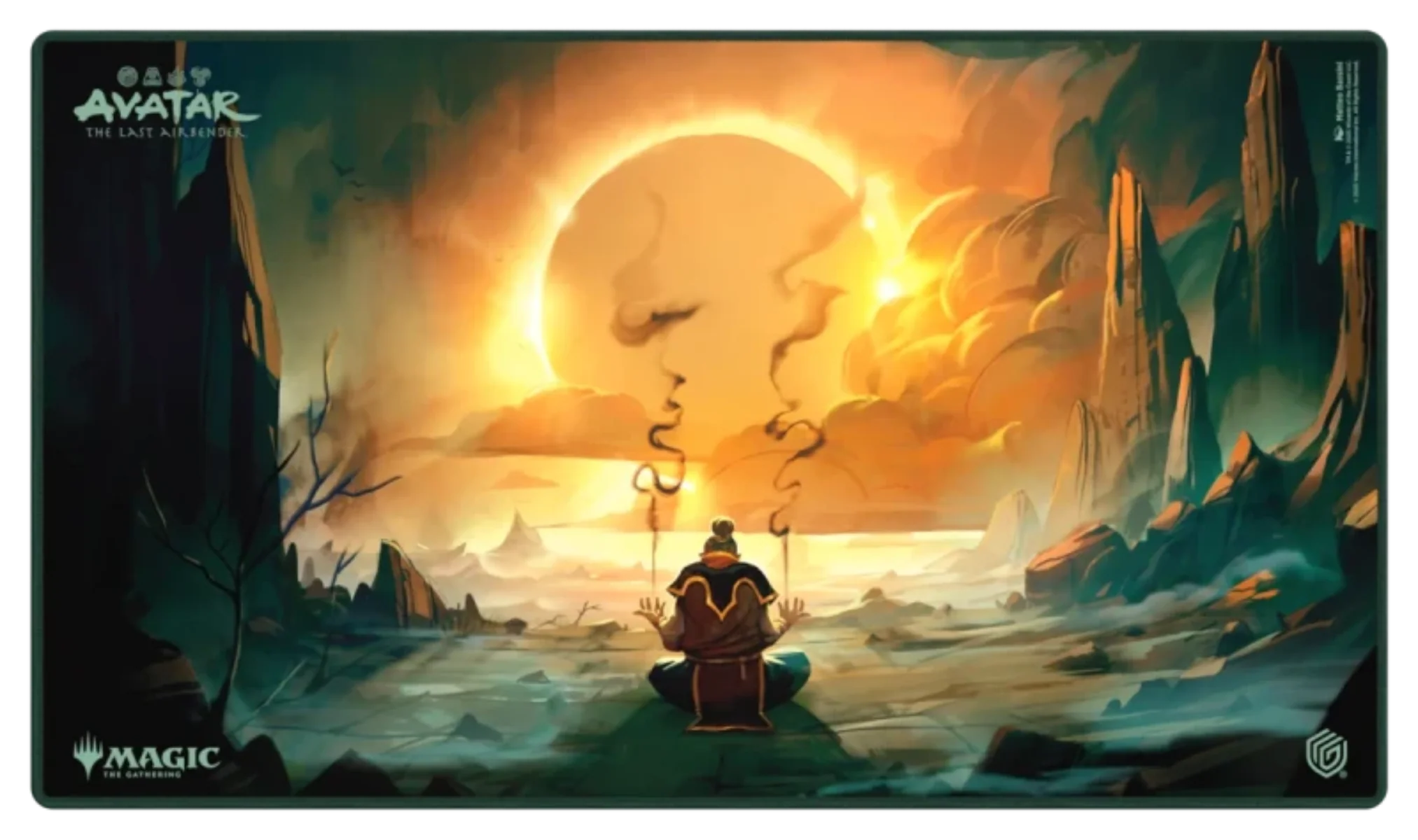 Avatar the Last Airbender Day of Black Sun Playmat