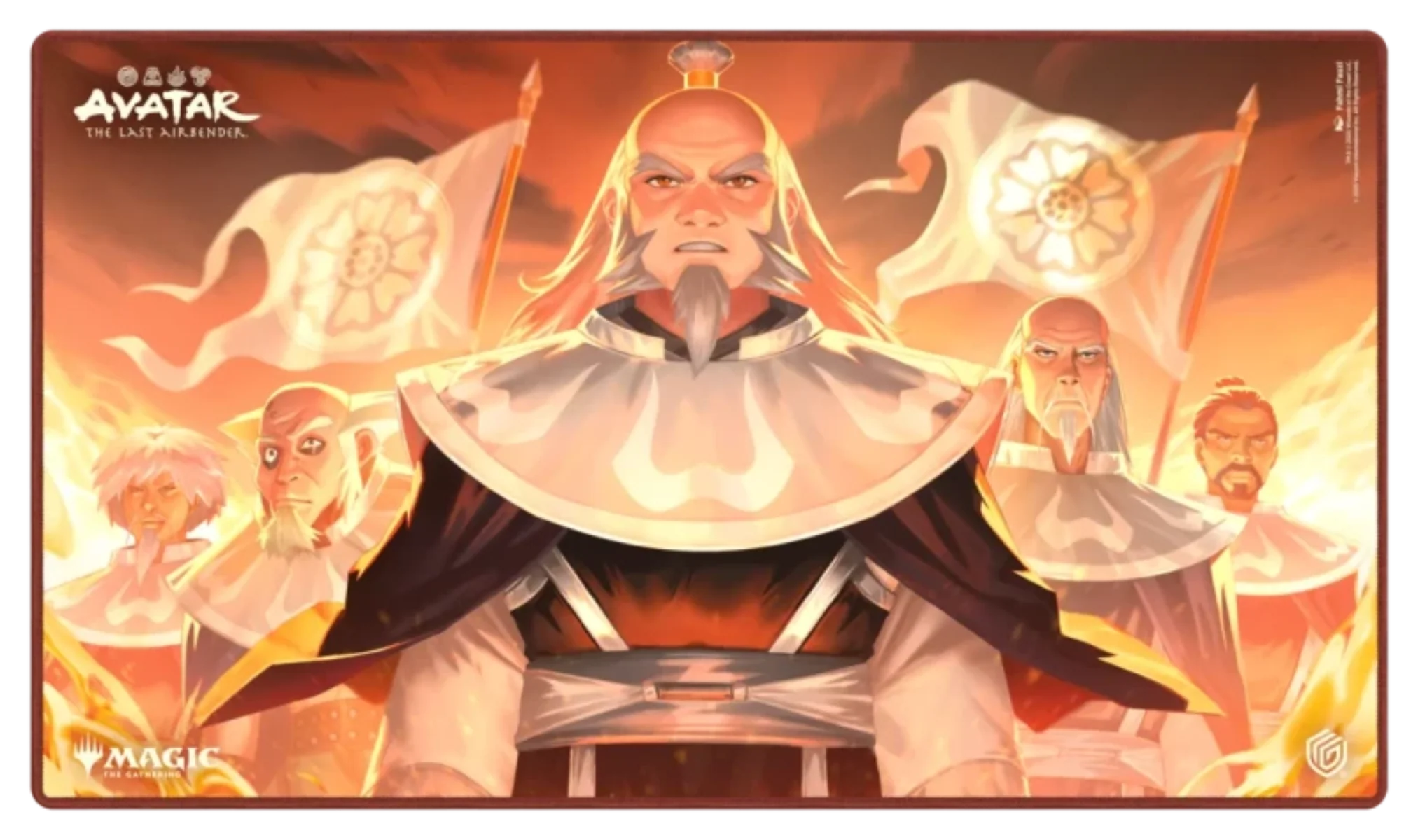 Avatar the Last Airbender Iroh Grand Lotus Playmat