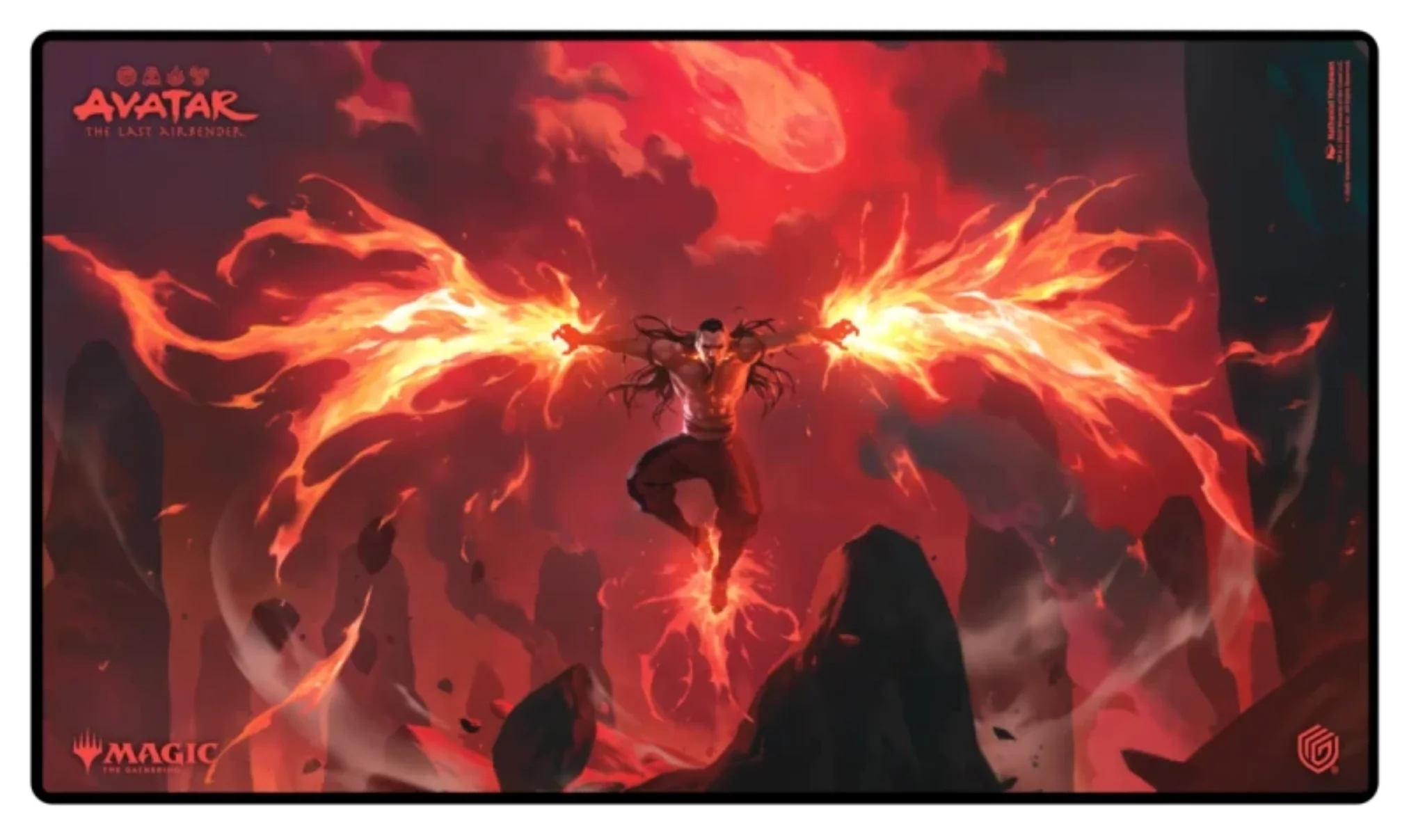 Avatar the Last Airbender Ozai Playmat