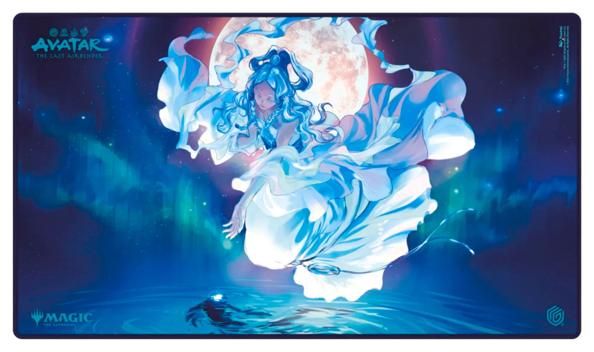 Avatar the Last Airbender Yue Moon Spirit Playmat