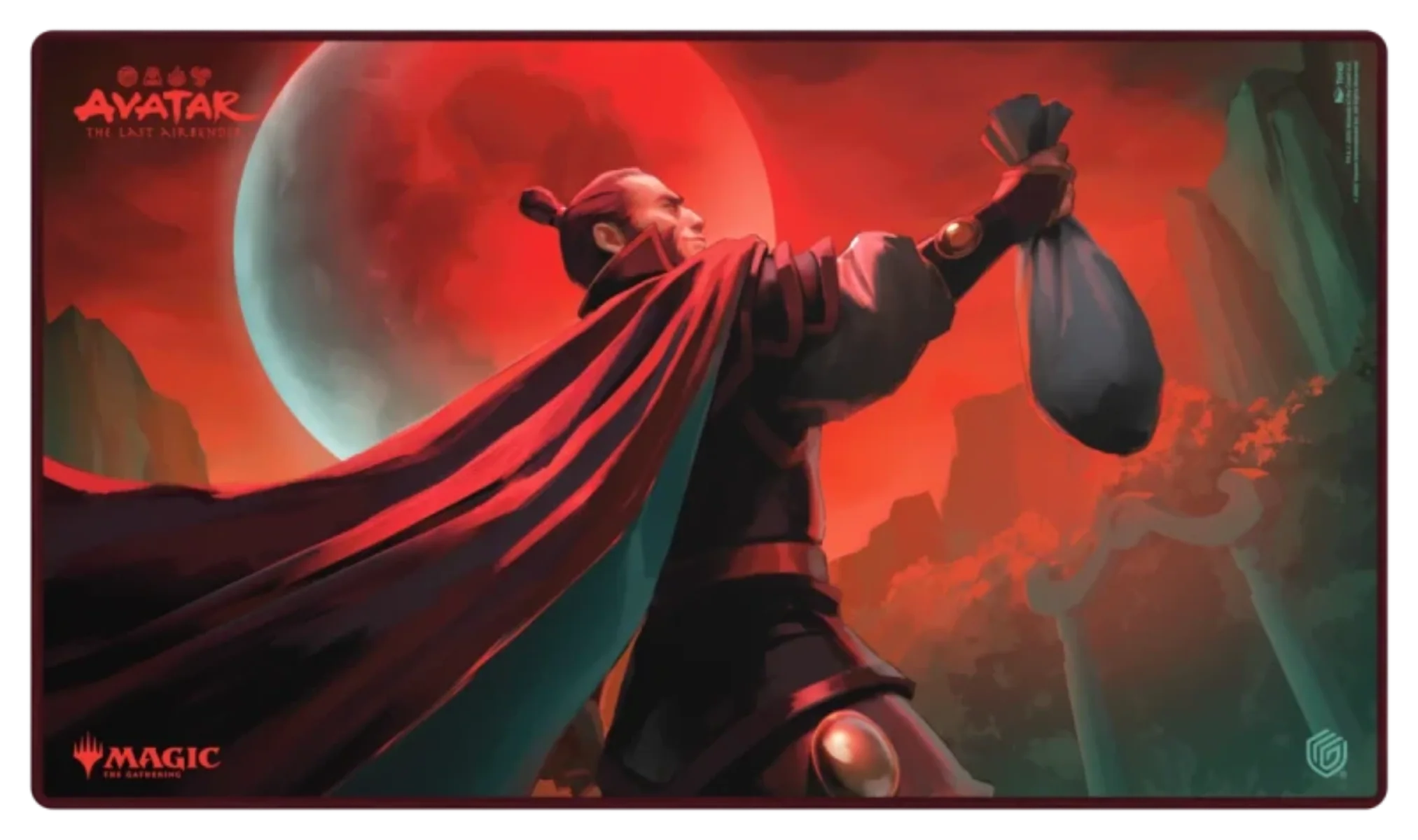Avatar the Last Airbender Zhao, the Moon Slayer Playmat