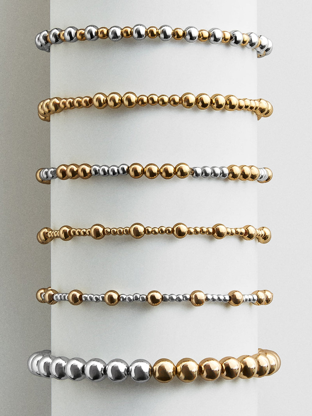 Chelsea Pisa Bracelet - 3MM/4MM Grouped Gold Pisa